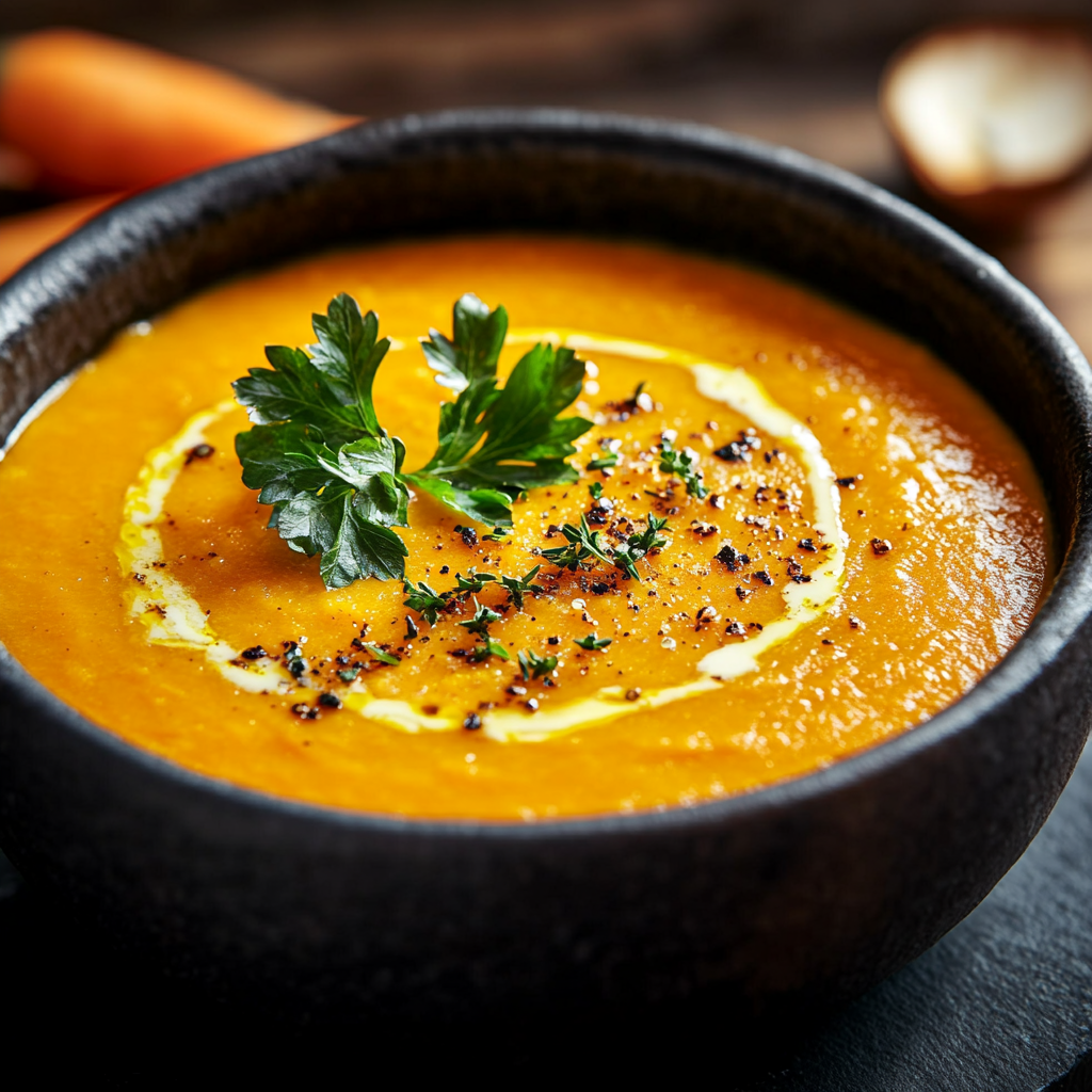Potage de Carottes Crémeux