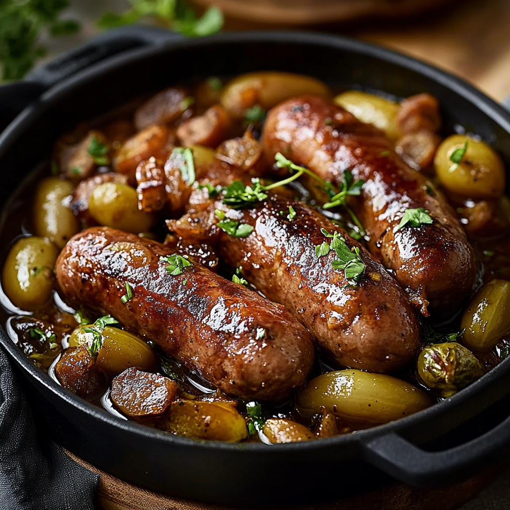 Potée Fumée aux Saucisses et Légumes