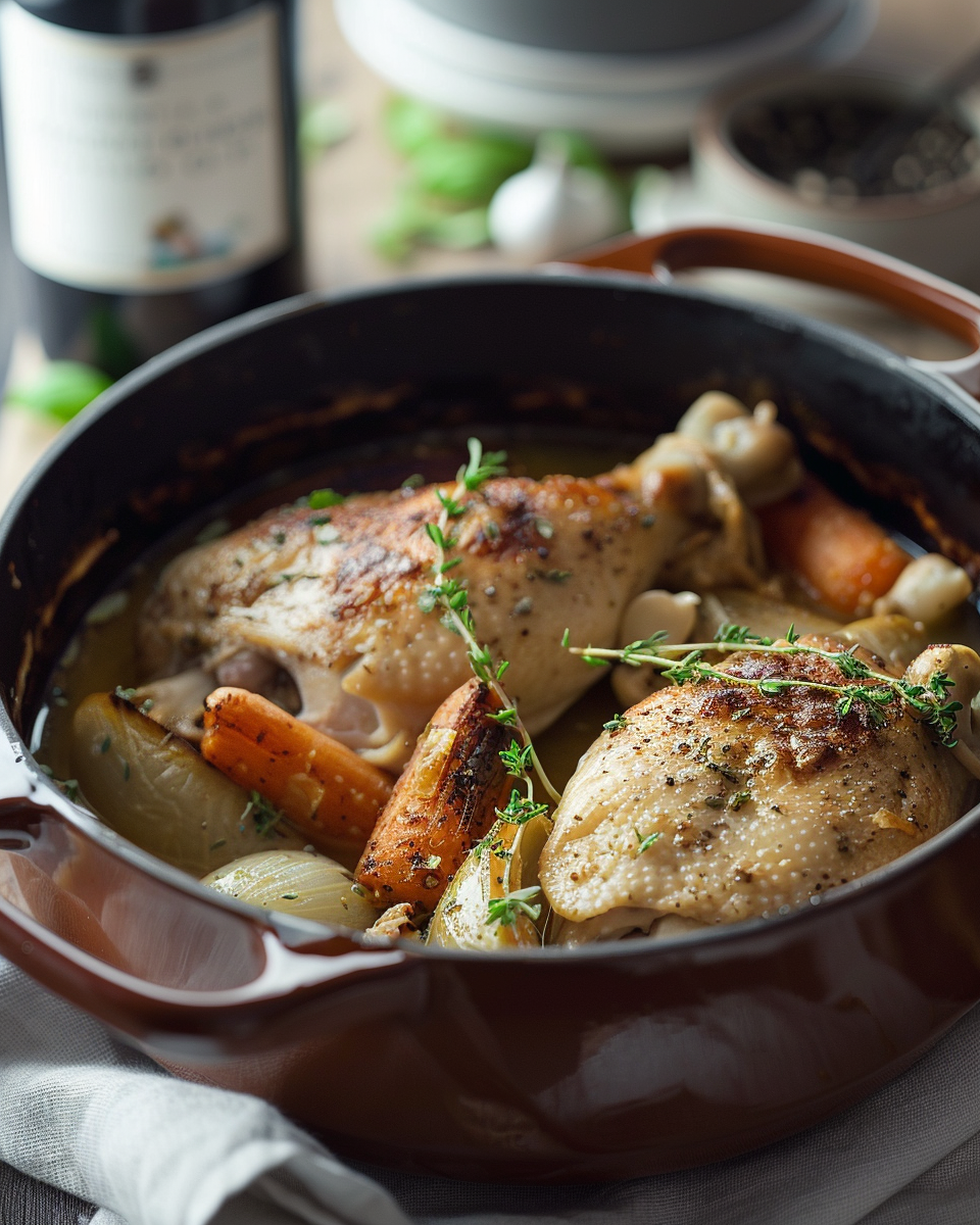 Poule au Pot à l’Ancienne : Recette Traditionnelle