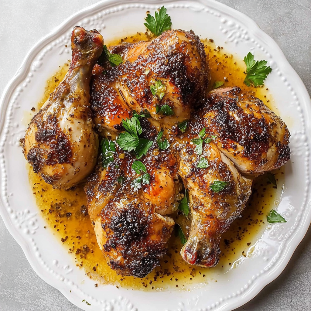 Poulet Rôti à la Normande