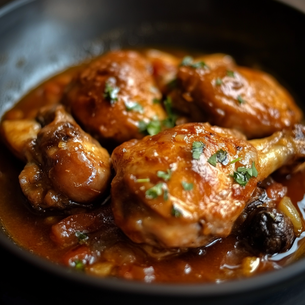Poulet Sauté Chasseur Savoureux