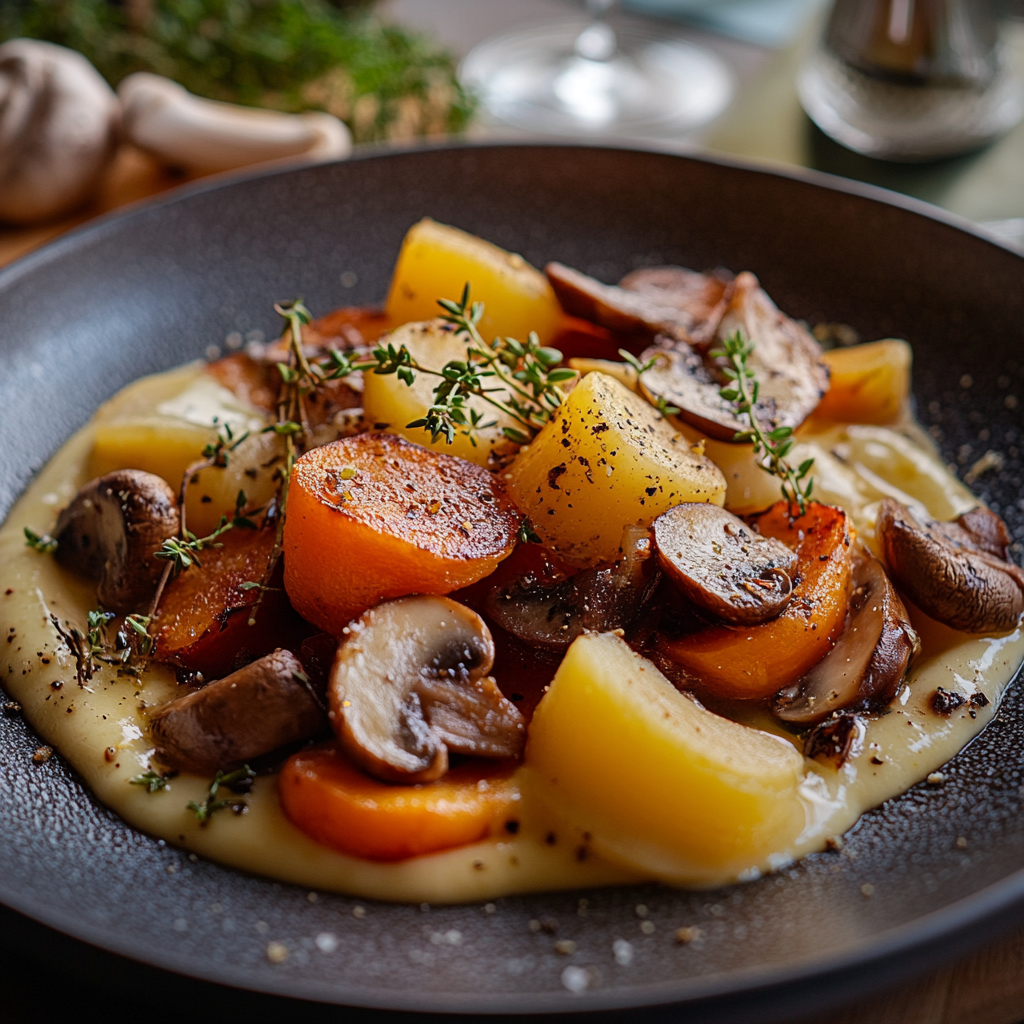 Ragoût de Carottes et Champignons Savoureux