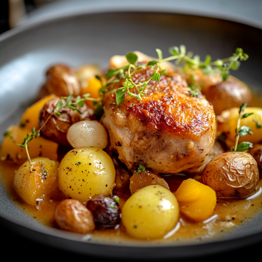 Ragoût de Pommes de Terre au Poulet Savoureux