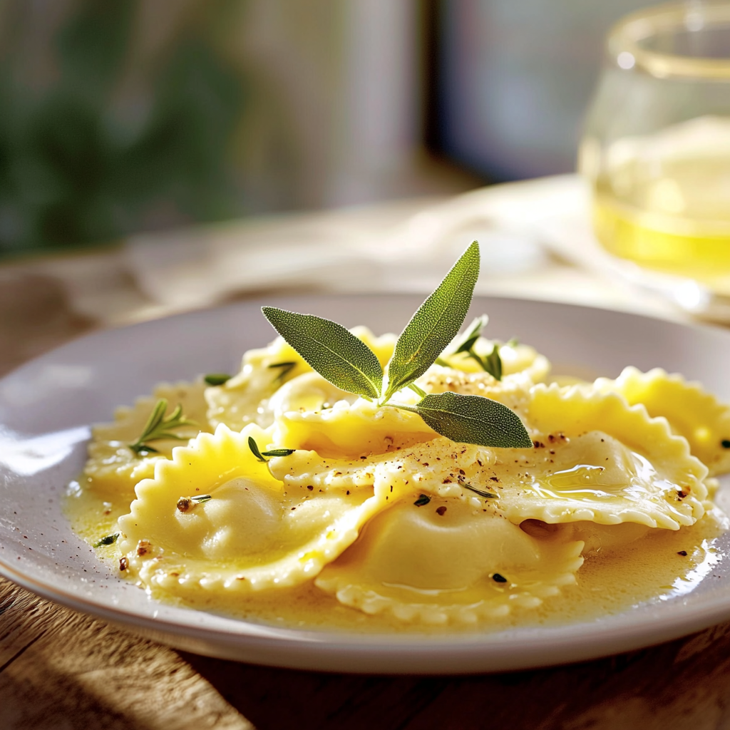 Raviolis Crémeux à l’Italienne