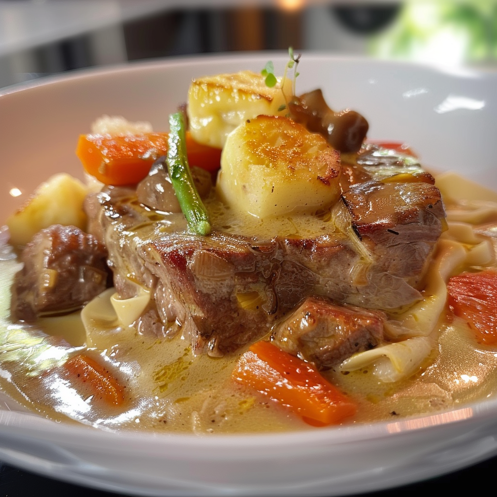 Recette de Blanquette de Veau Traditionnelle