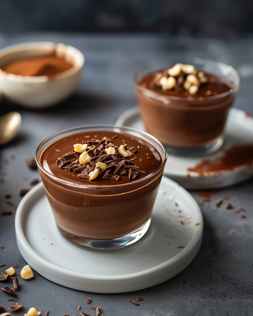 Recette de Panna Cotta au Chocolat Fondant