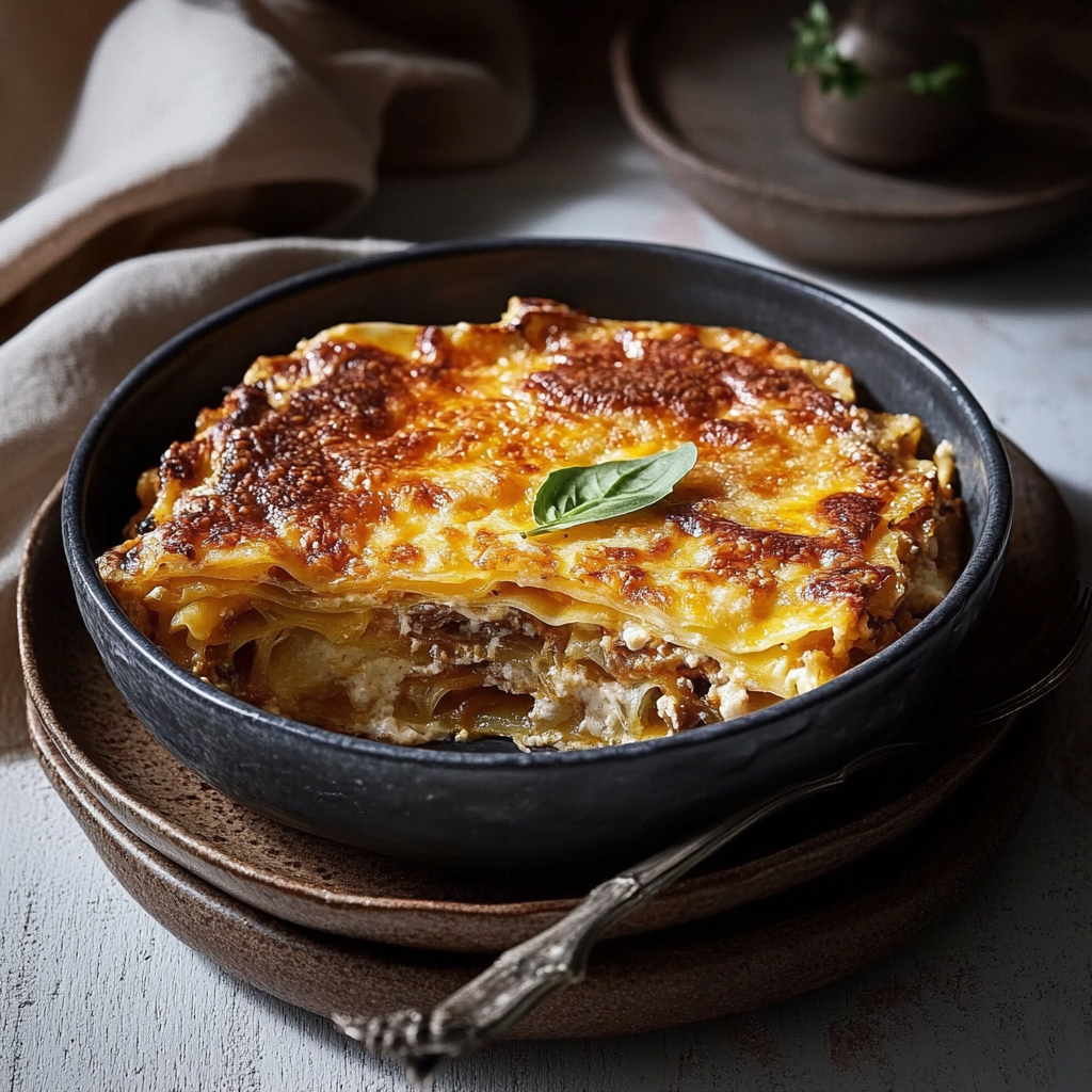 Rouleaux de Lasagnes à la Courge