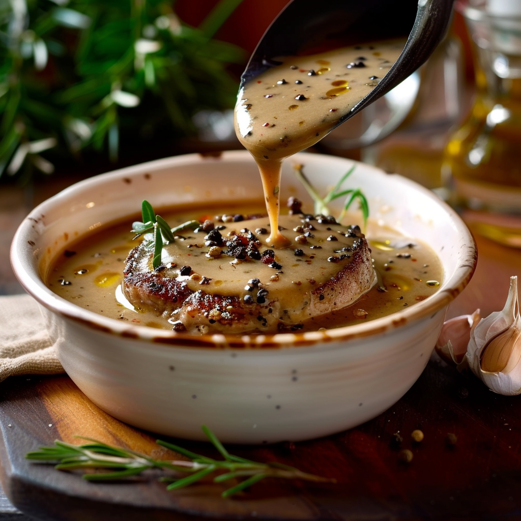 Sauce au Poivre Crémeuse