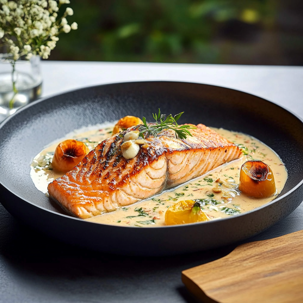 Saumon Crémeux à la Toscane