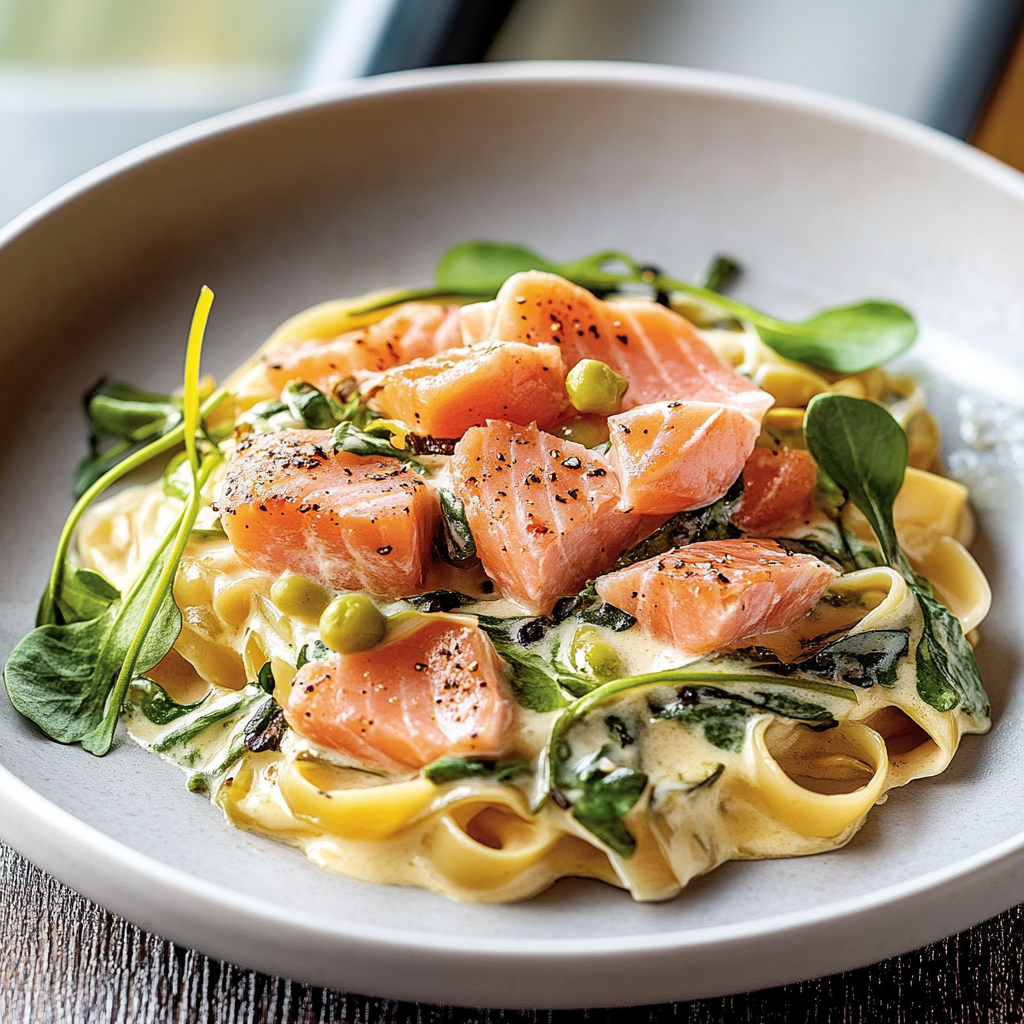 Saumon aux Épinards: Recette Simple et Délicieuse