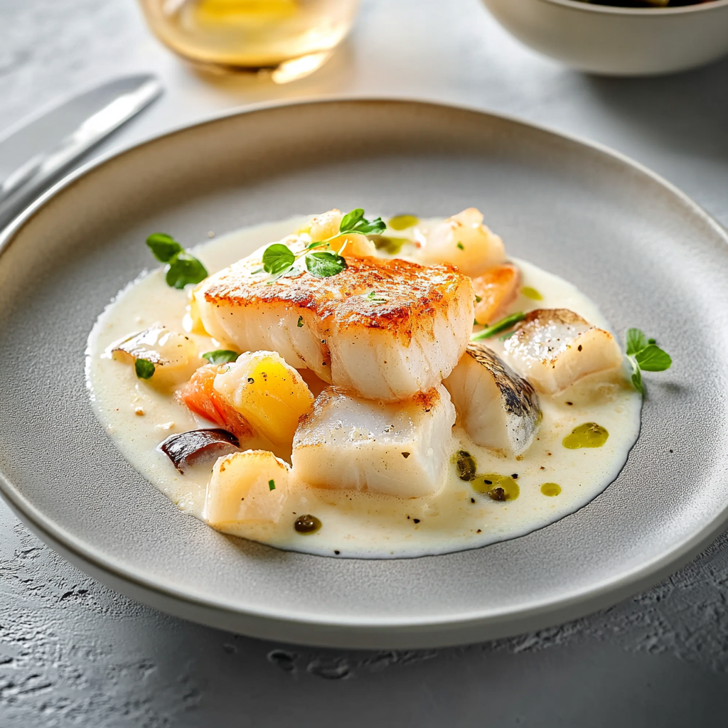 Savoureuse Blanquette de Poissons au Lait de Coco