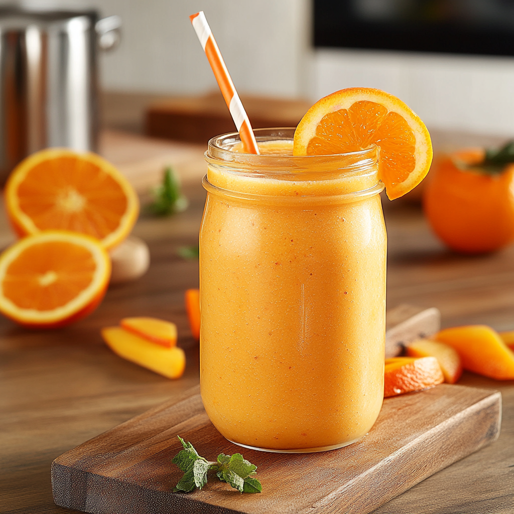 Smoothie Orange et Carotte : Fraîcheur et Vitalité