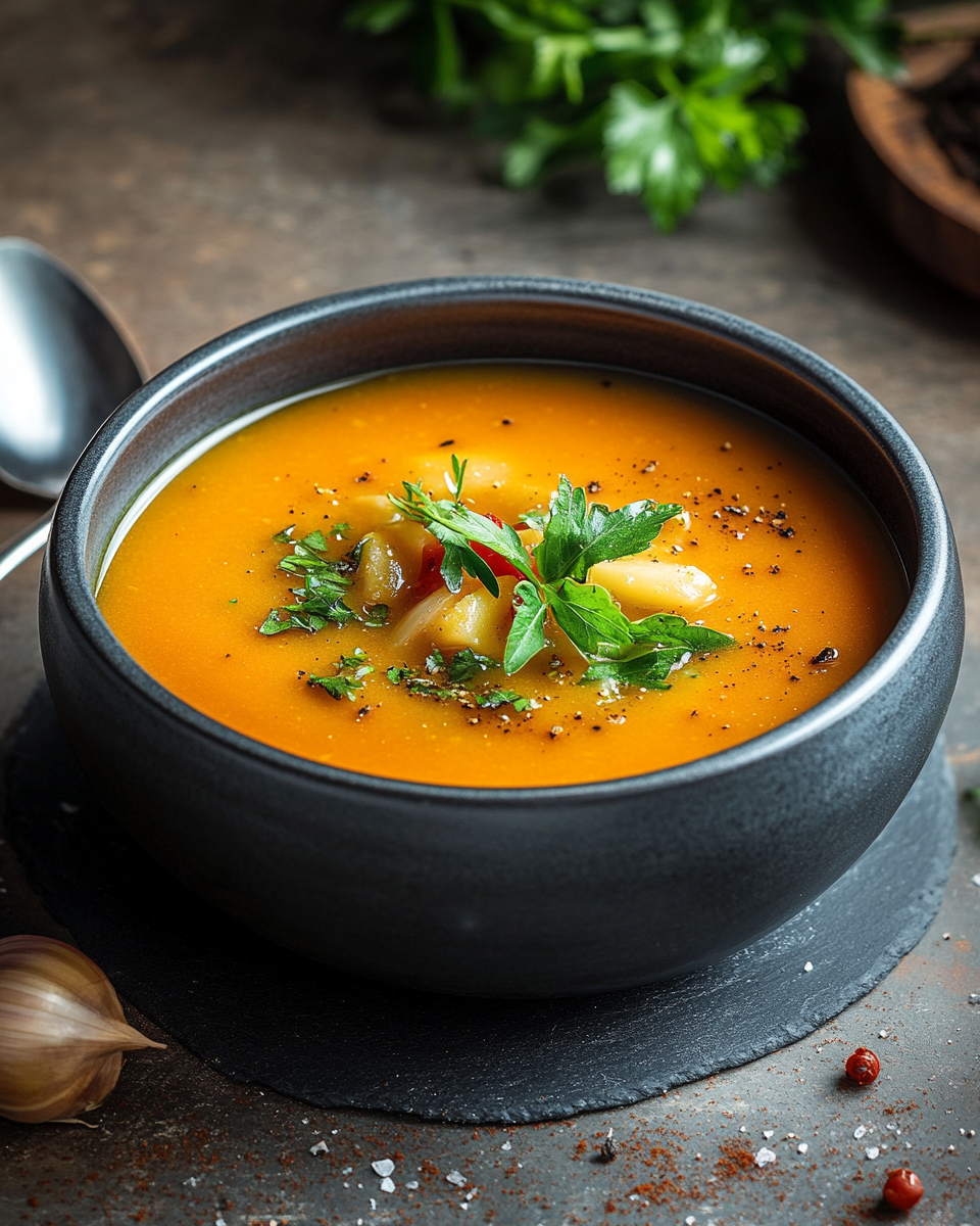 Soupe Veloutée au Potiron