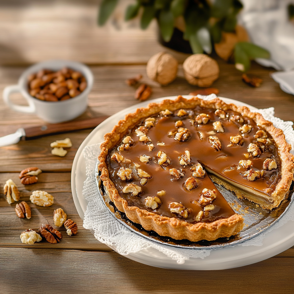 Tarte Café-Noix