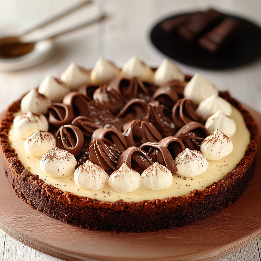 Tarte Chocolat et Vanille