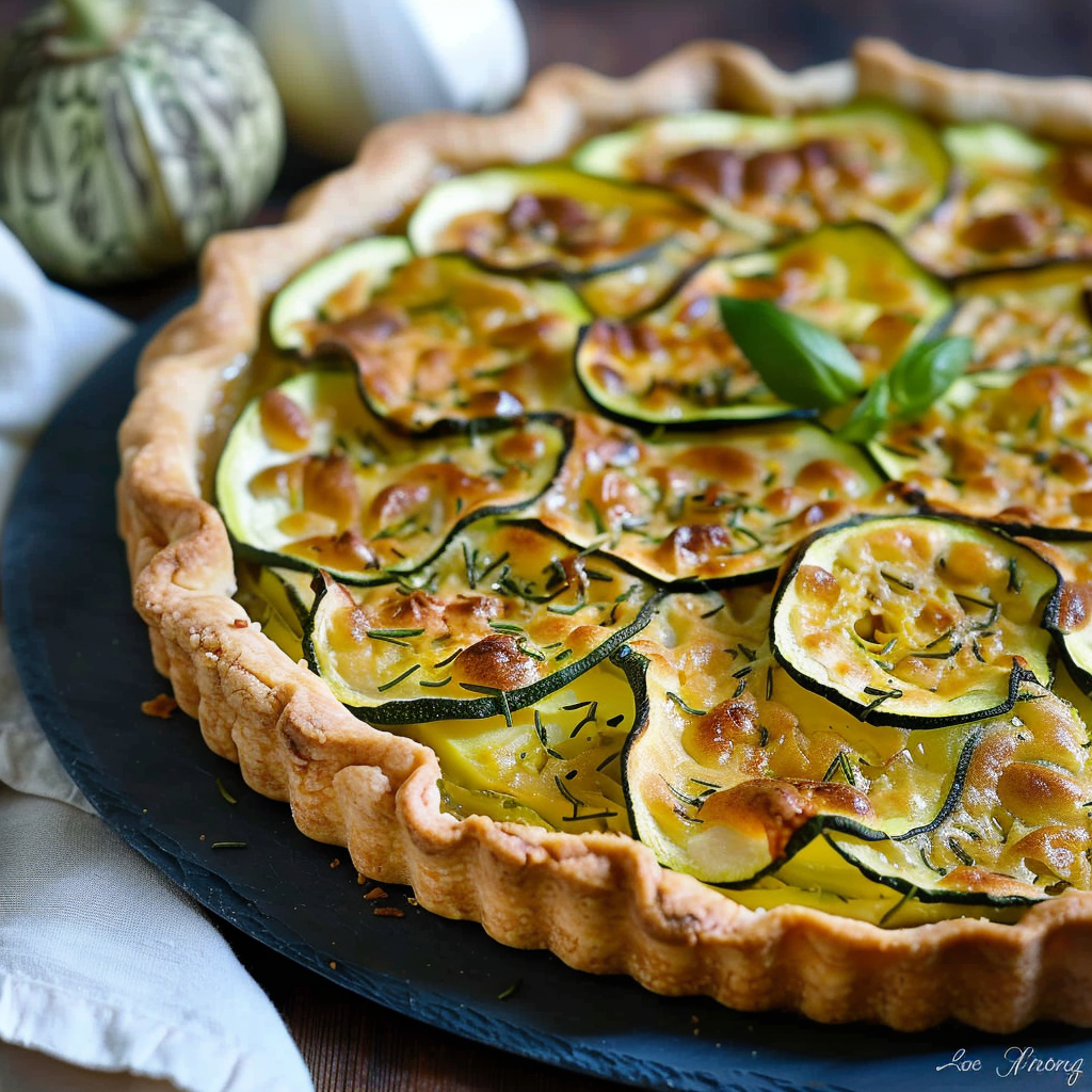 Tarte Courgette Thon Savoureuse