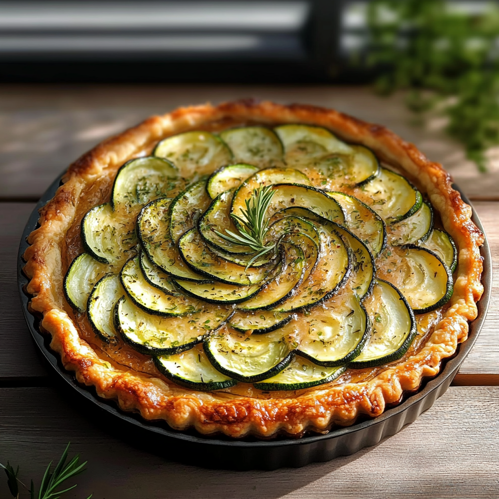 Tarte Courgettes et Thon