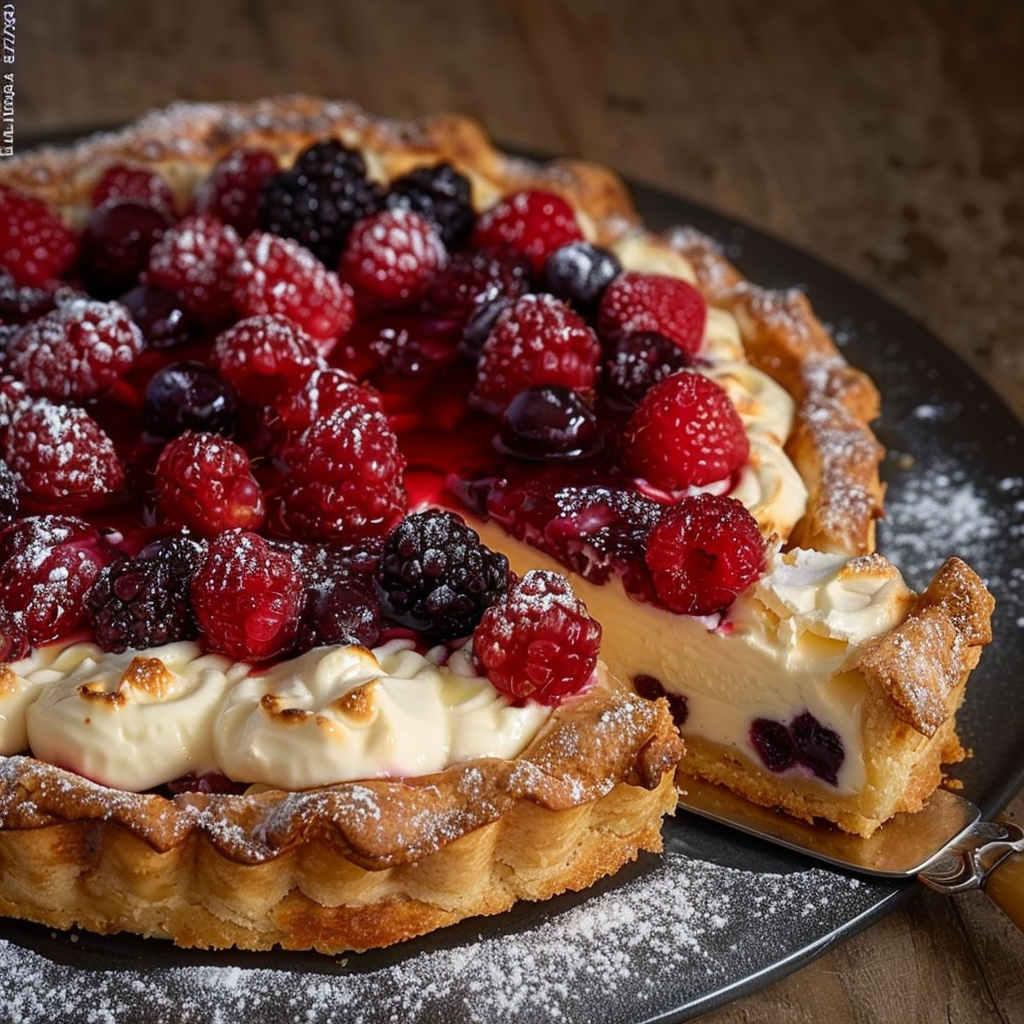 Tarte Fromage Blanc Fruits Rouges: Recette Fraîcheur