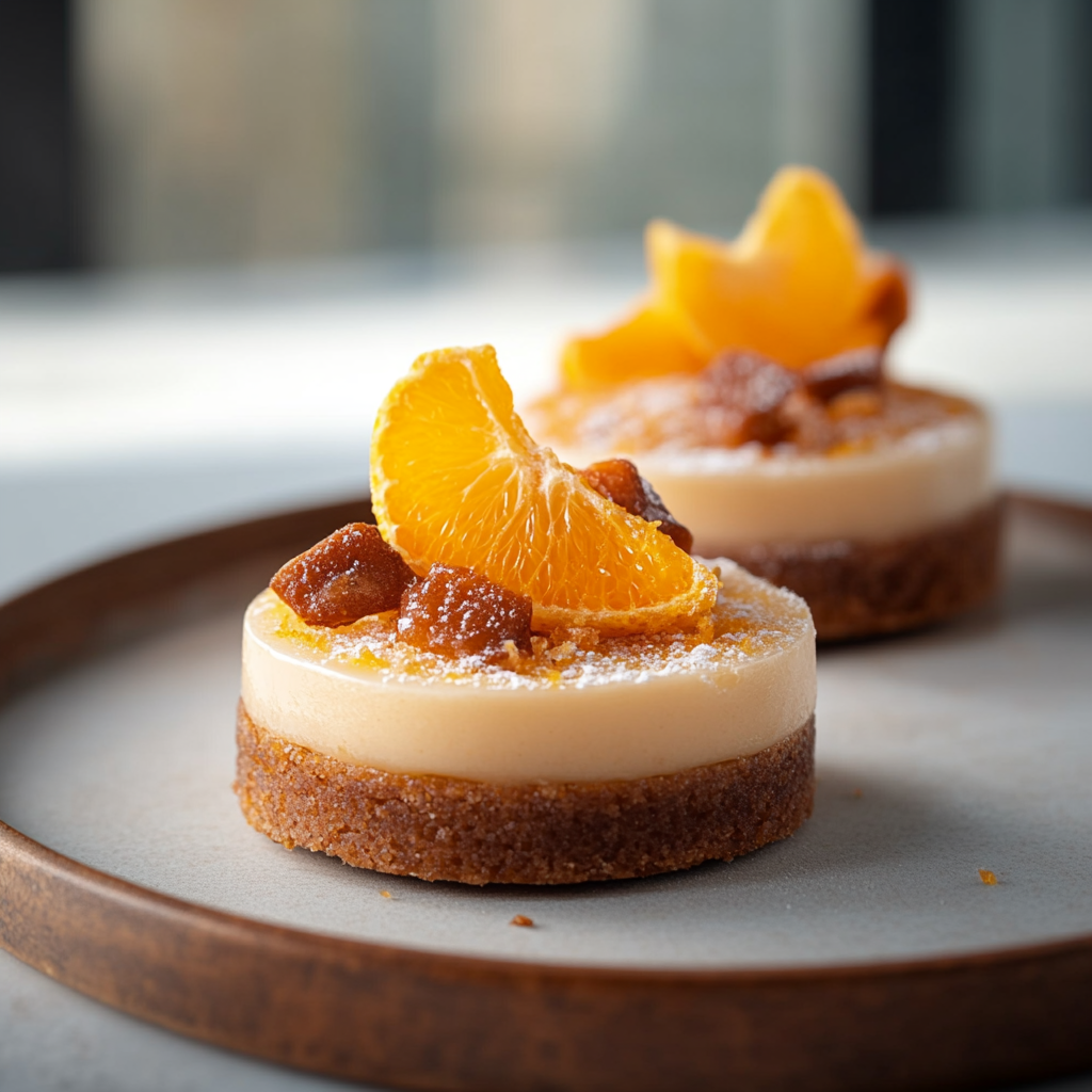 Tartelettes Marron Mandarine : Douceur et Acidité