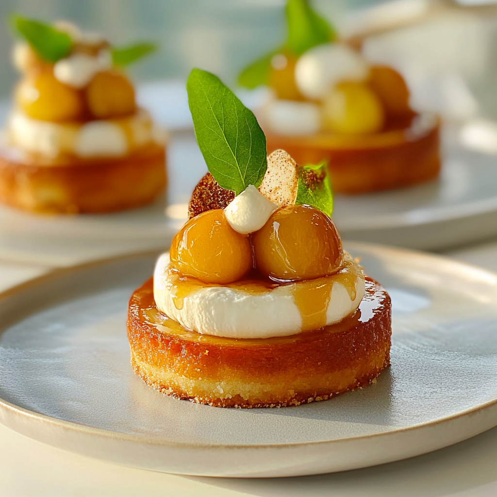 Tartelettes Pomme Caramel au Beurre Salé