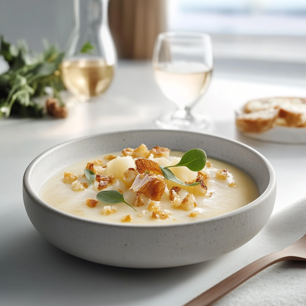 Velouté de Chou-Fleur et Noisettes