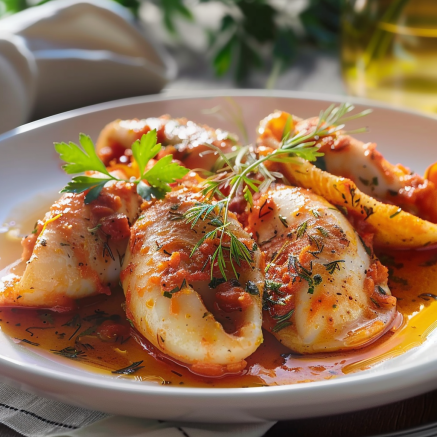 Calamars Farcis à la Provençale : Recette Méditerranéenne Savoureuse