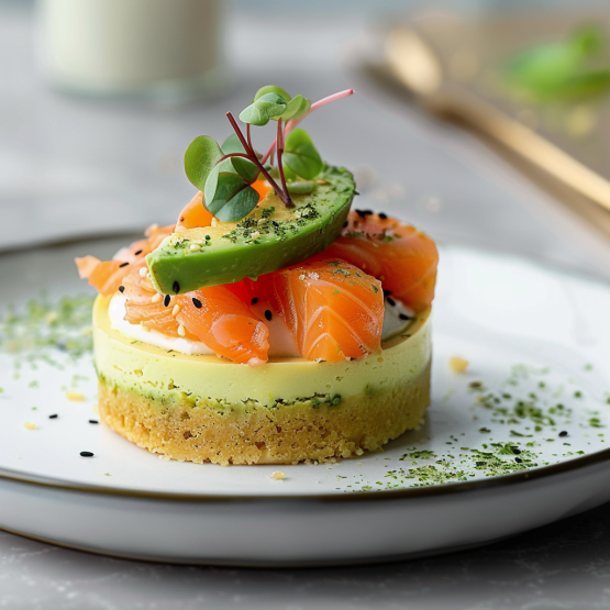 Cheesecake Salé Avocat Saumon : Recette Élégante et Délicieuse