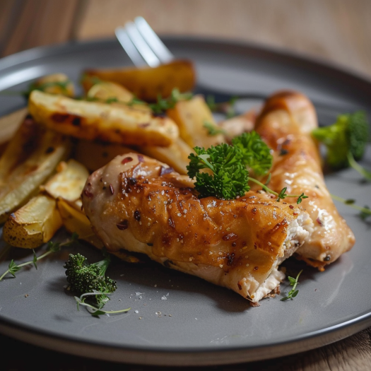 Cigares au Poulet et à l’Oignon