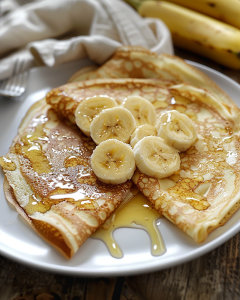 Crêpes aux Bananes Délicieuses