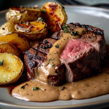 Filet de Bœuf à la Crème: Recette Savoureuse