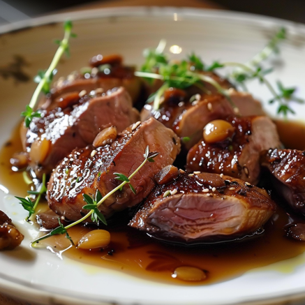 Magret de Canard au Miel: Recette Succulente