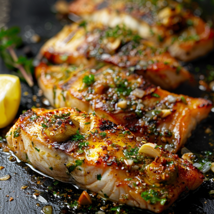 Maquereaux à la Plancha : Marinade Citron Basilic