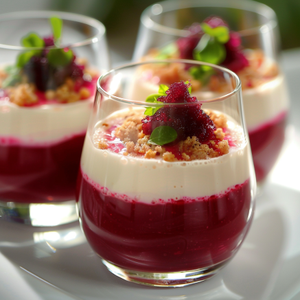 Mousse de Betterave Croquante: Recette Élégante en Verrines