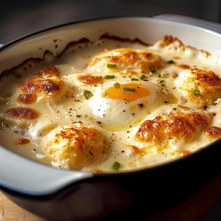 Recette Classique des Œufs à la Béchamel