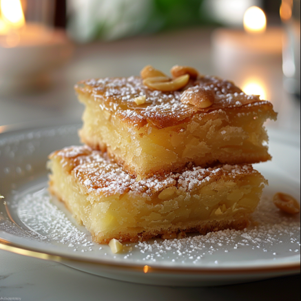 Recette Délicieuse de Carrés aux Amandes