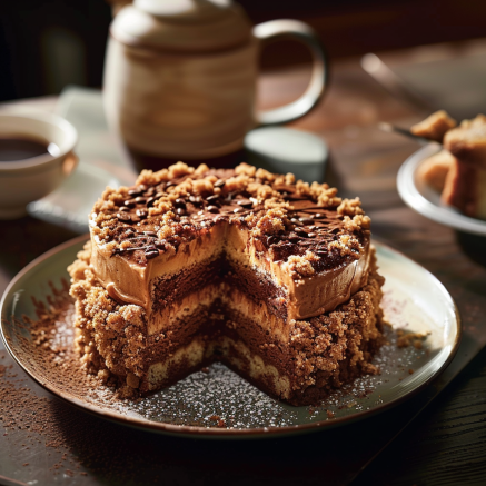 Recette Délicieuse de Coffee Cake à la Cannelle