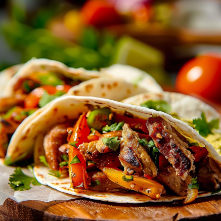 Recette Délicieuse de Fajitas au Poulet