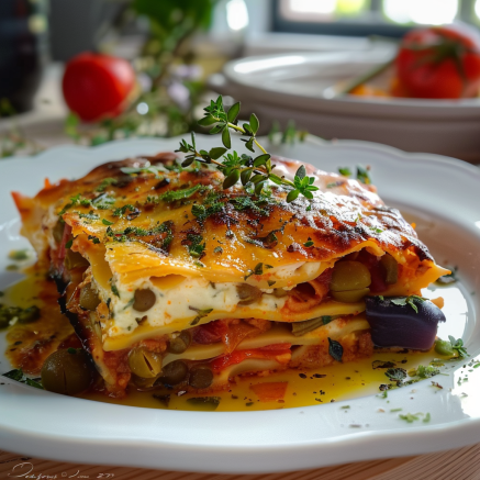 Recette Facile de Lasagnes aux Légumes