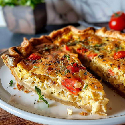 Recette Facile de Quiche Sans Pâte