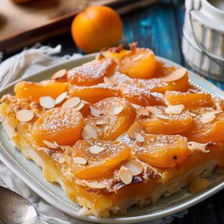 Recette Gâteau Abricots Amandes
