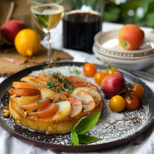 Recette : Invisible aux Pêches Savoureux et Léger