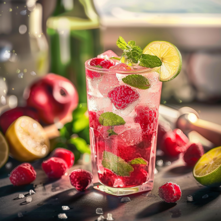 Recette Rafraîchissante de Mojito à la Framboise