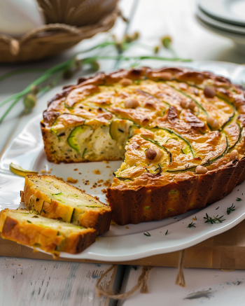 Recette de Cake Moelleux à la Courgette