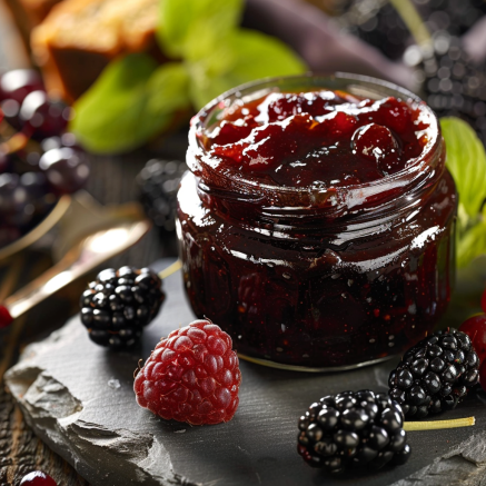 Recette de Confiture Maison aux Mûres