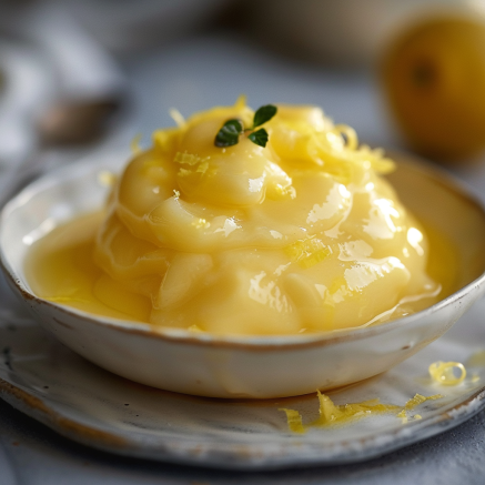 Recette de Crème au Citron Saine : Sans Œufs, Sans Sucre Raffiné