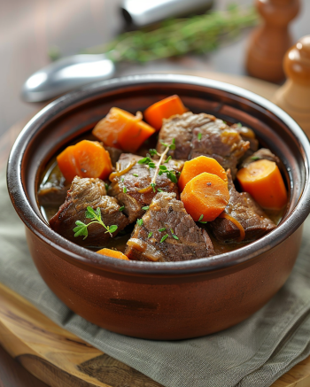 Recette de Daube de Bœuf Provençale