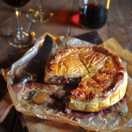 Recette de Tourte Rustique à la Viande
