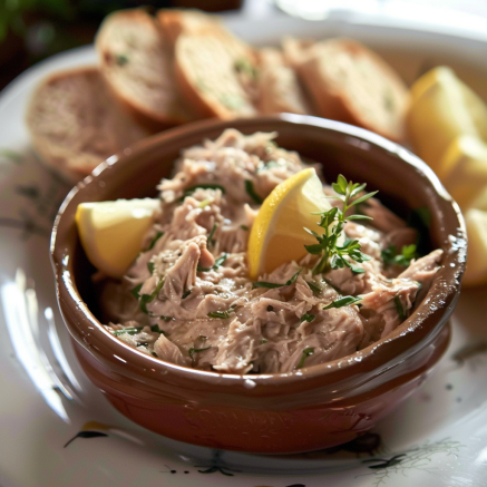 Recette délicieuse de Rillettes de Thon