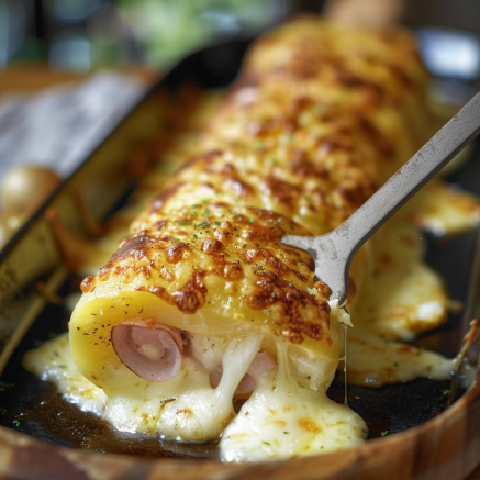 Roulé de Pommes de Terre à la Raclette: Recette Réconfortante