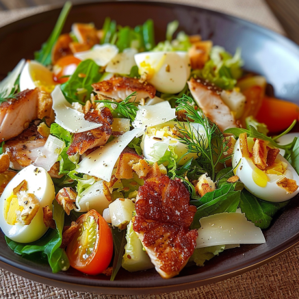 Salade Complète aux Pommes de Terre et Thon
